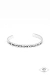 She Believed She Could - Silver