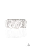 Metallic Geode - Silver