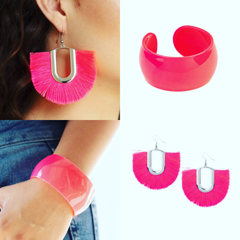Tassel Tropicana - Pink