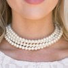 Vintage Romance - White Choker
