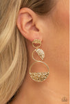 Paparazzi Accessories ~ Triple Trifecta - Gold