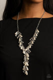 Paparazzi Dripping With DIVA-ttitude Necklace - April 2021 Life Of The Party Exclusive