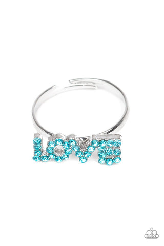 Starlet Shimmer “Love” Ring